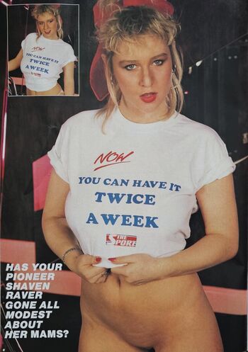 1980'S & Early 90'S Page 3 Girls